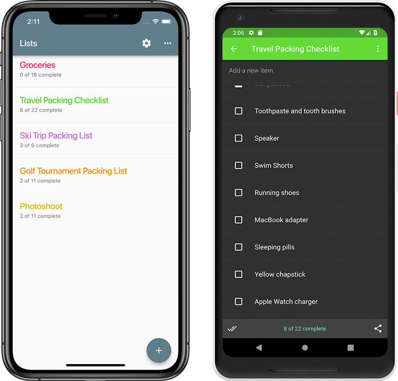 Check Check screenshot on iPhone and Android
